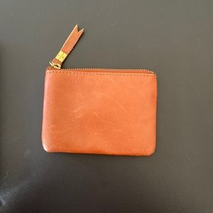 Madewell brown leather wallet